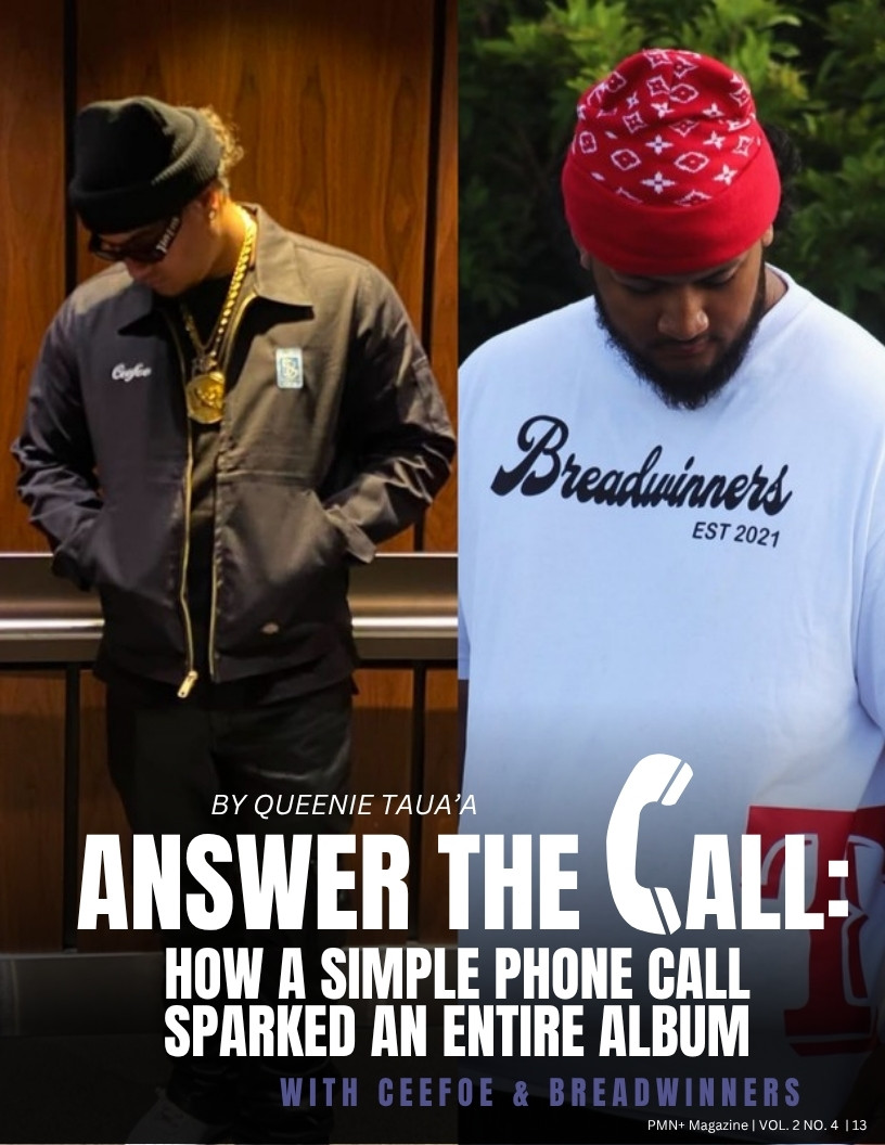 Ceefoe and Mo Unutoa of Breadwinners, who made the album FOE together