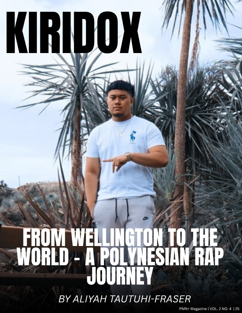 Kiridox, Tongan-Kiribati melodic rap artist based in Wellington