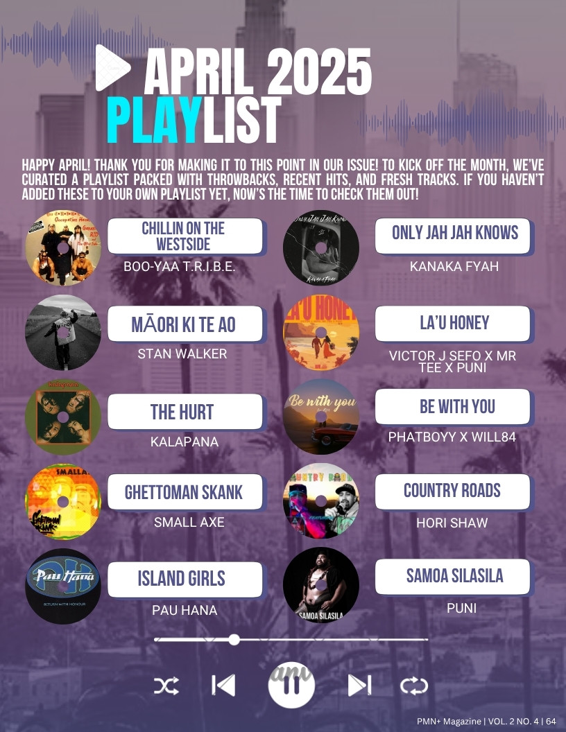 The PMN+ April 2025 playlist