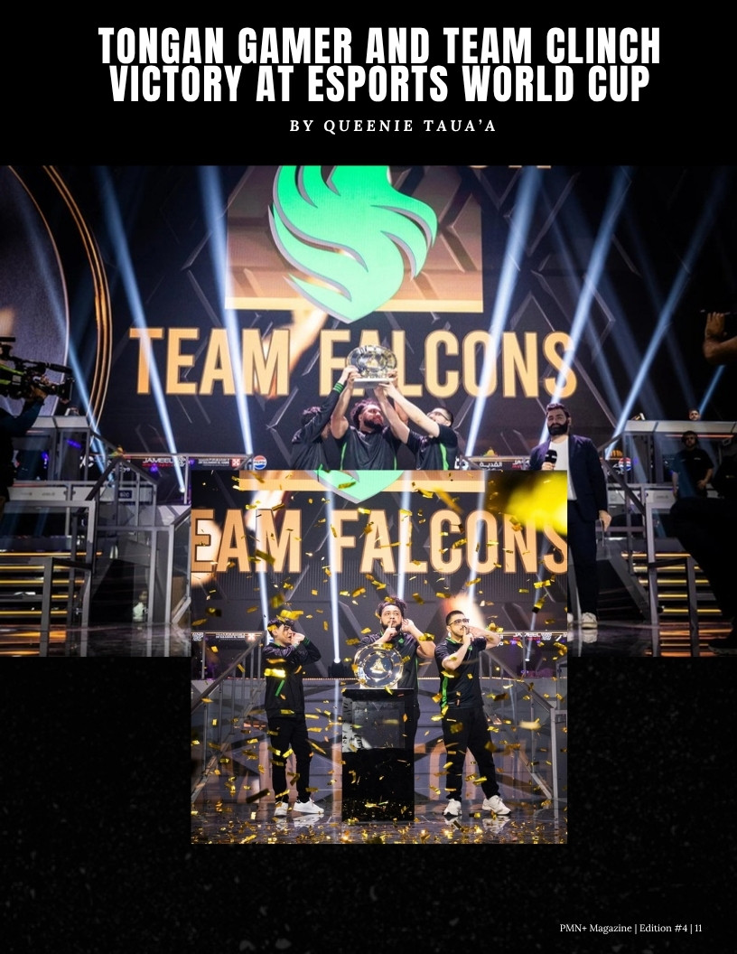 Hisoka, the Tongan gamer who won the Warzone Esports World Cup with Team Falcons