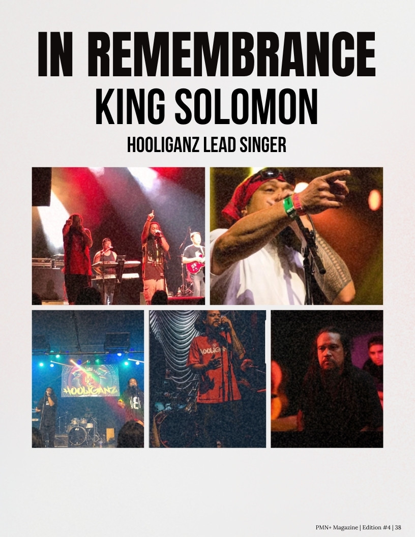 King Solomon, lead singer of Hooliganz, remembered in PMN+ August 2024