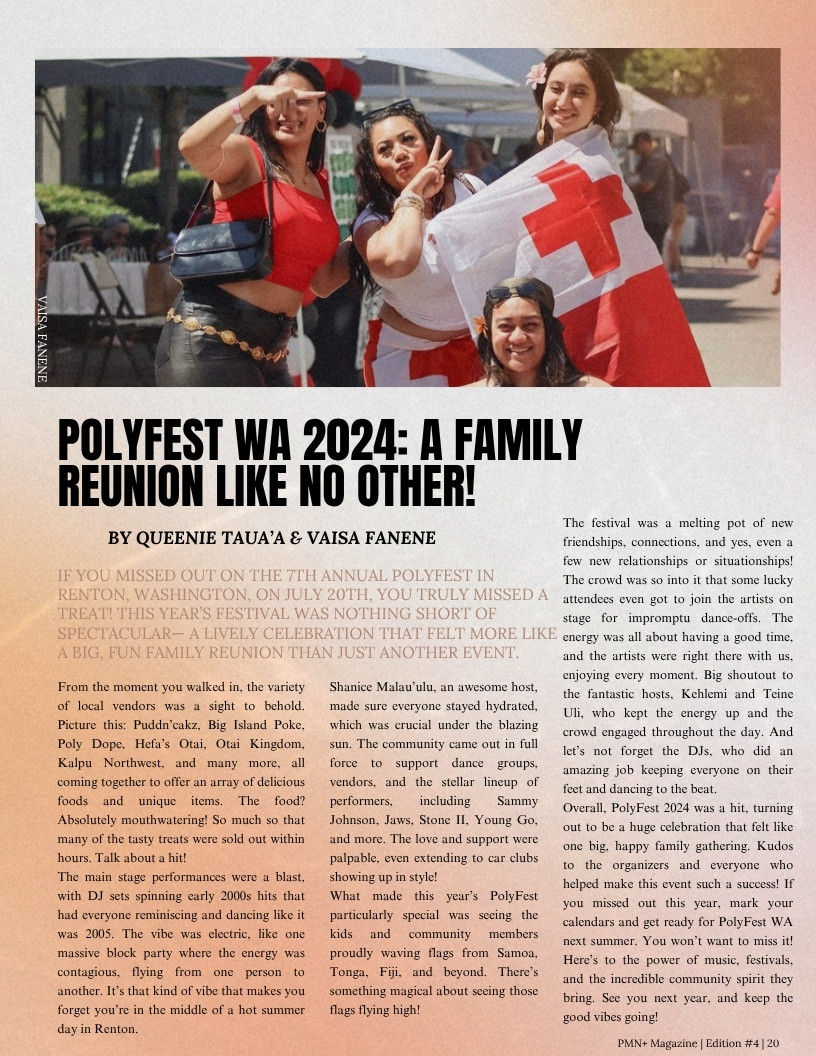 The 7th Annual PolyFest WA 2024 in Renton, Washington