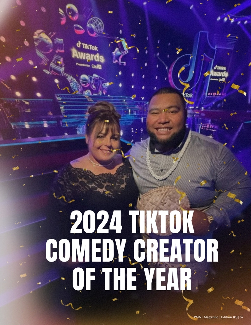 Havea Matangi at the 2024 TikTok Awards