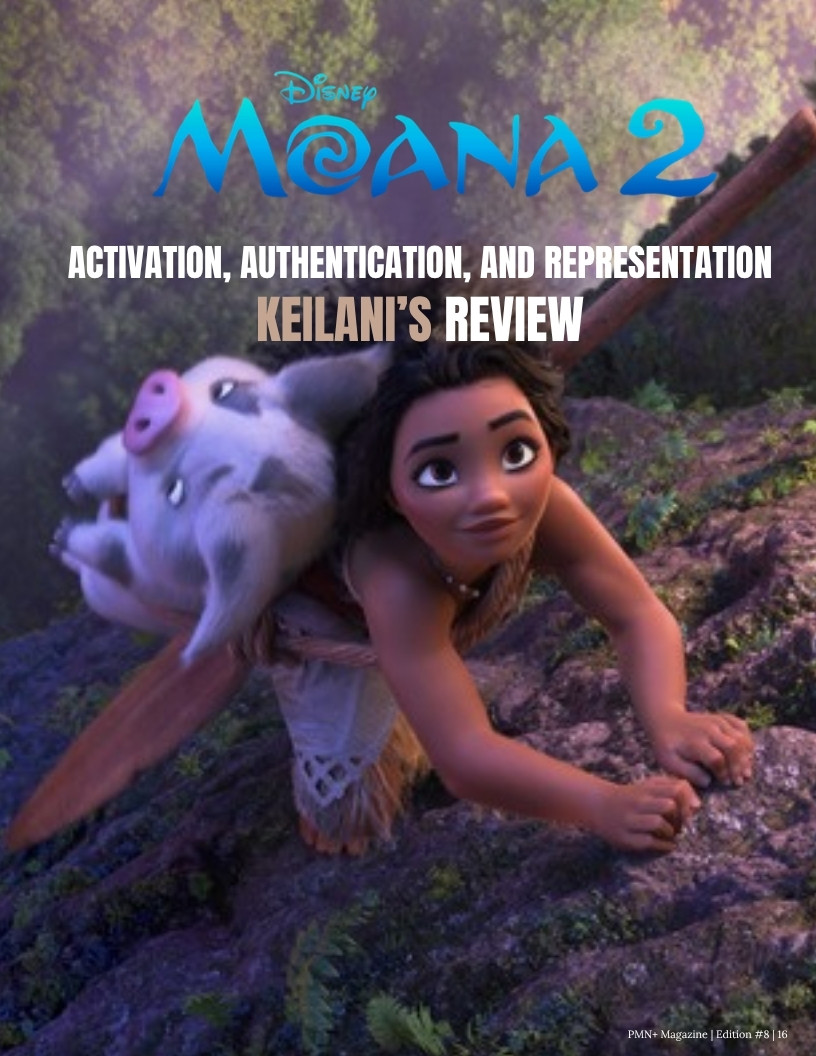 Moana and Pua, from the PMN+ review of Moana 2