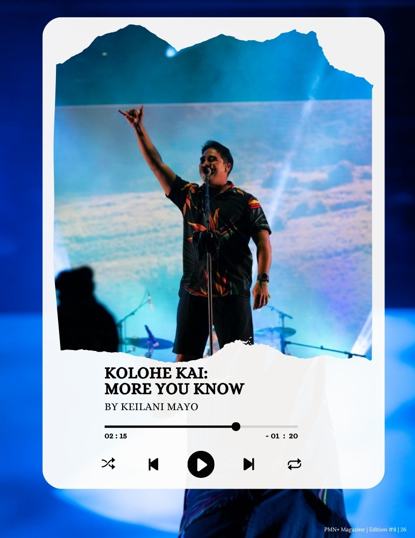 Roman of Kolohe Kai performing at Holo Holo Festival