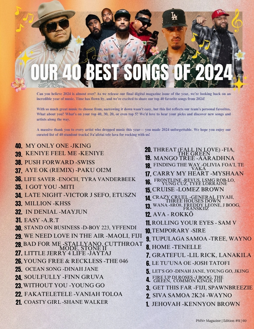 PMN+ Our 40 Best Songs of 2024