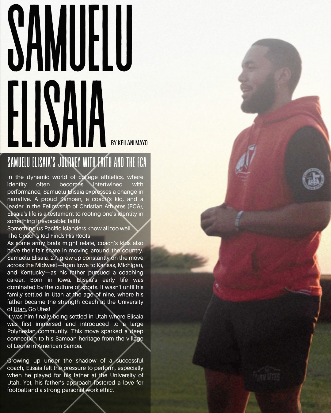 Samuelu Elisaia, PMN+ December 2025 feature
