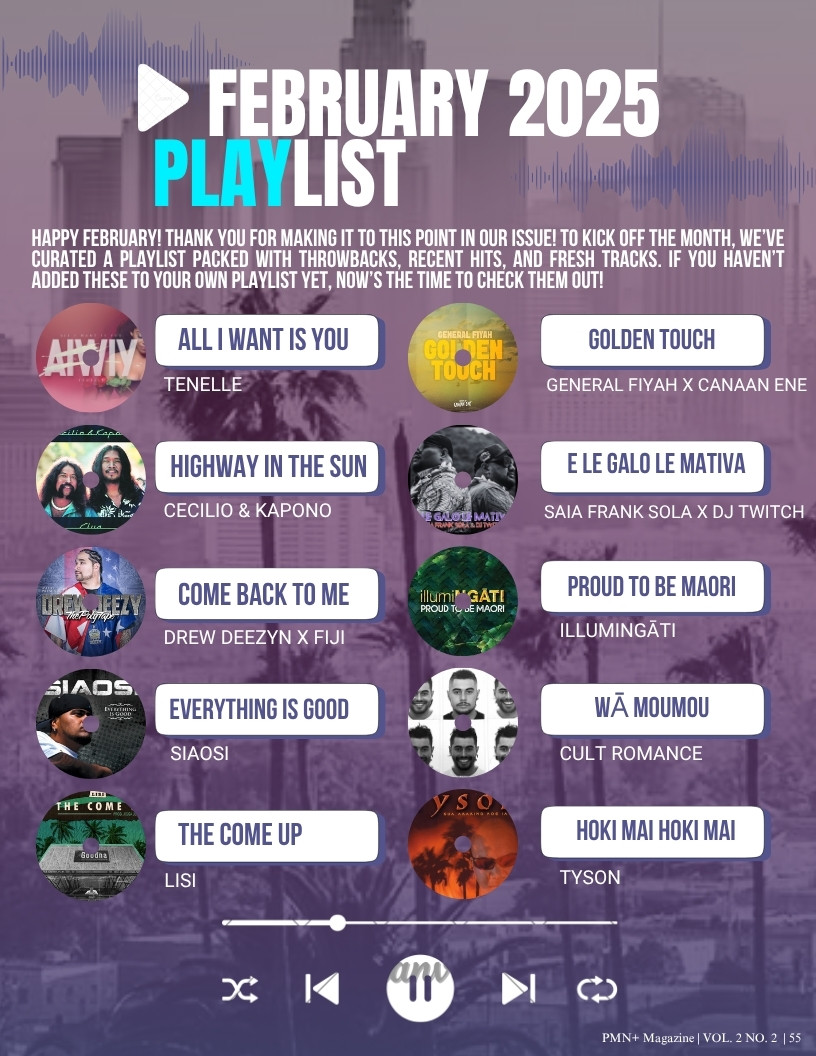 The PMN+ February 2025 playlist