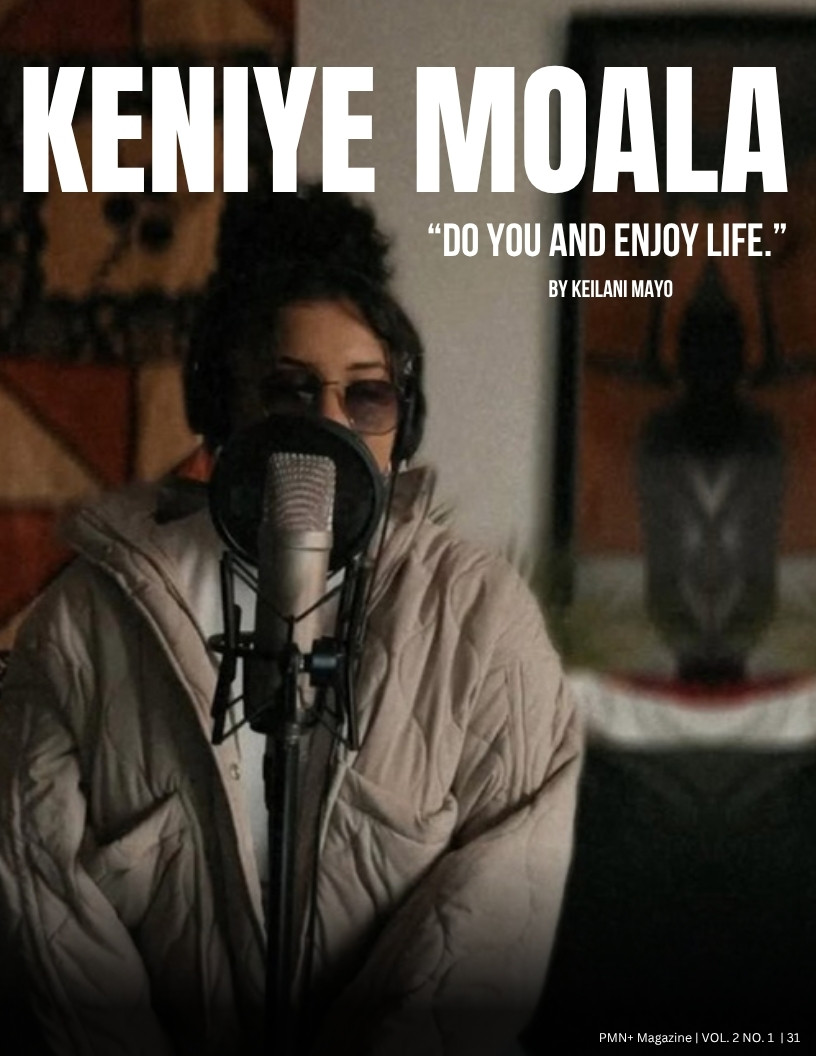 Keniye Moala, Tongan and Chamorro singer-songwriter from Hayward, California