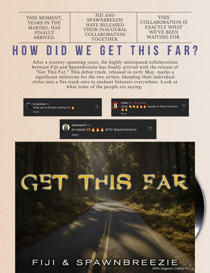 Fiji and Spawnbreezie, who released their first collaboration Get This Far