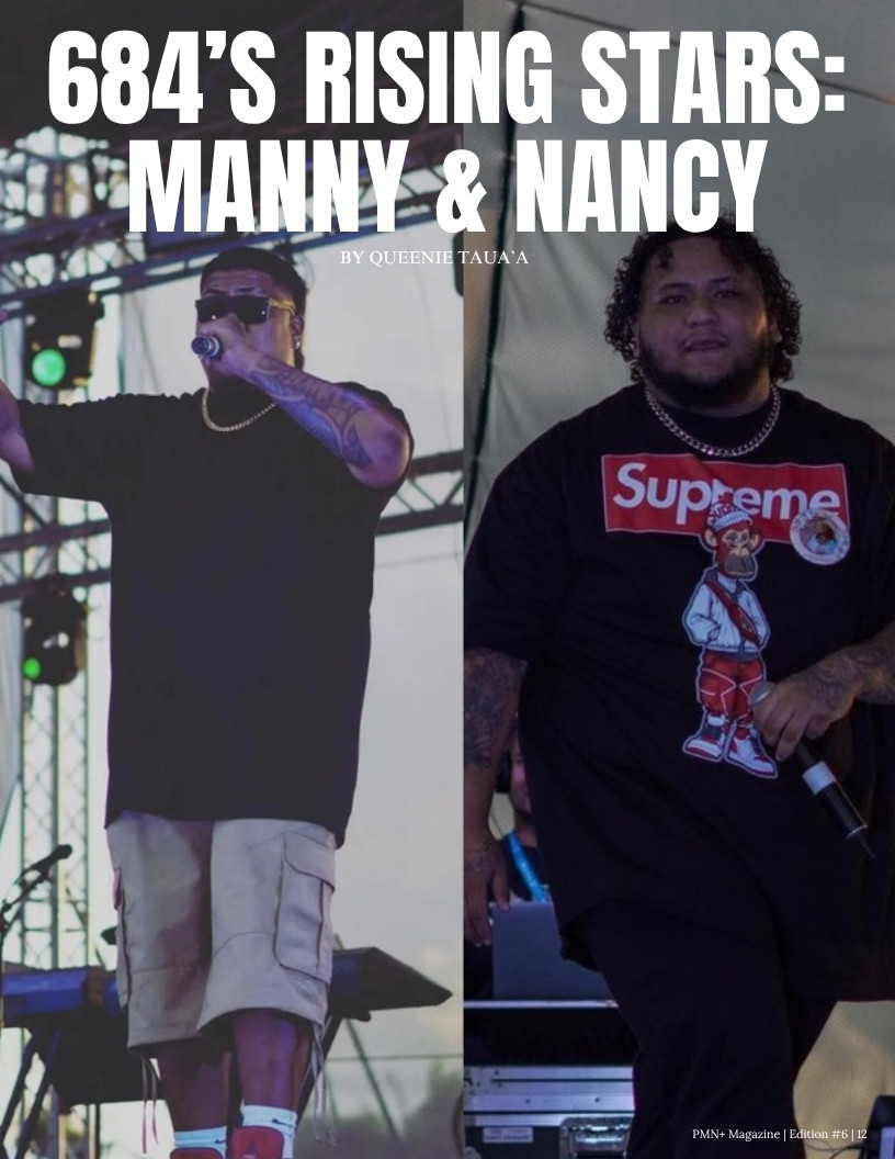 Manny Veavea and Nancy on the Track, rising artists from American Samoa